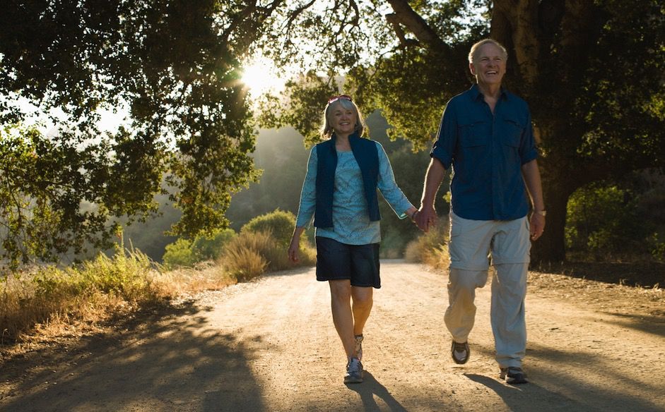 Walking couple 1 10.000 stappen
