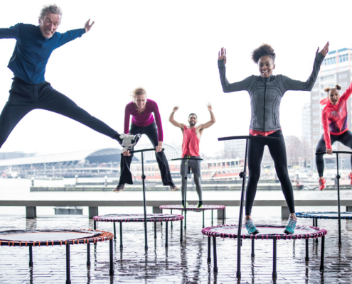 Flexbounce trampoline oefeningen