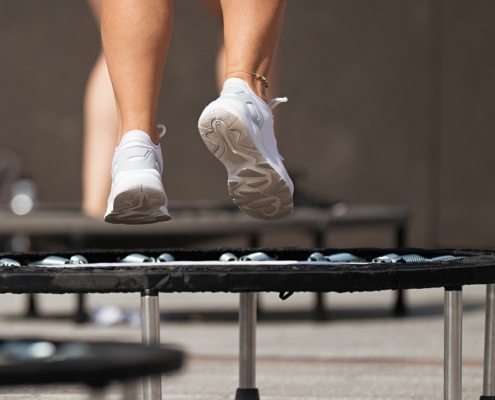 fitness trampoline